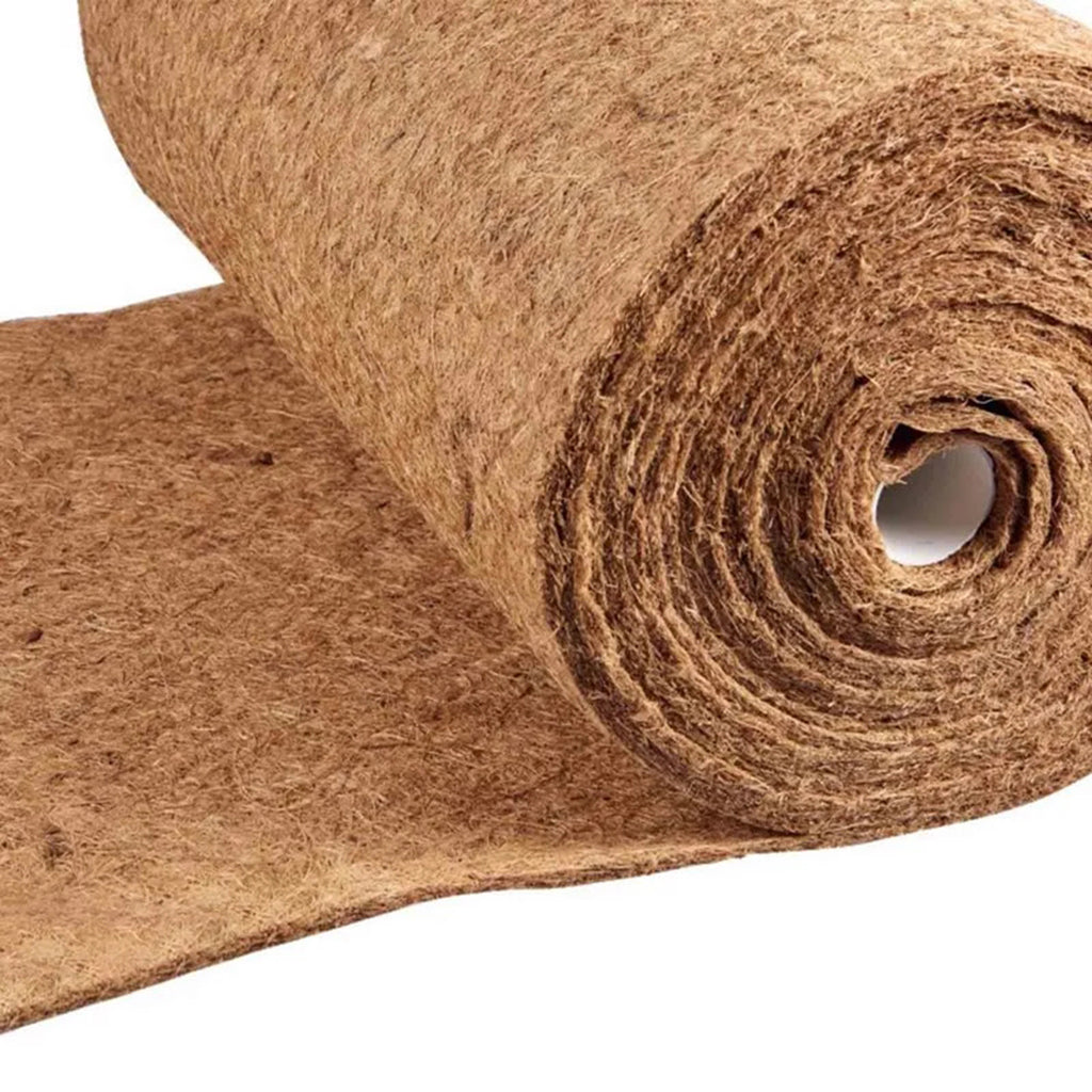 Coco Fiber Bulk Roll Liners for Hanging Planter Basket Reptile Climbing