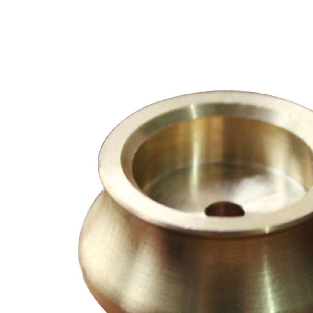 Durable Brass Incense Cone Burner Plate Tower Censer Holder for Home Office