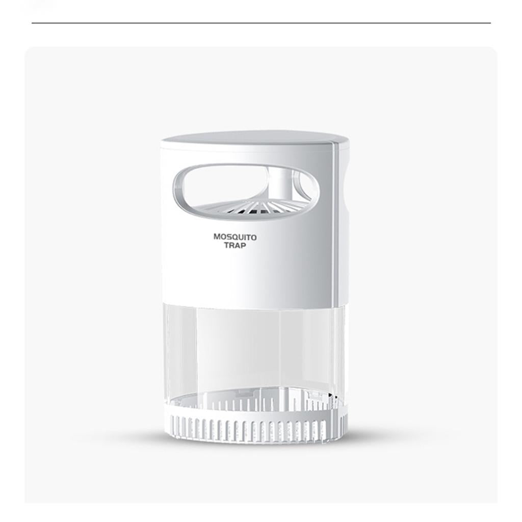 LED Electric Mosquito Trap USB Power Supply Fly Trap Child Safe Noiseless style 2 white