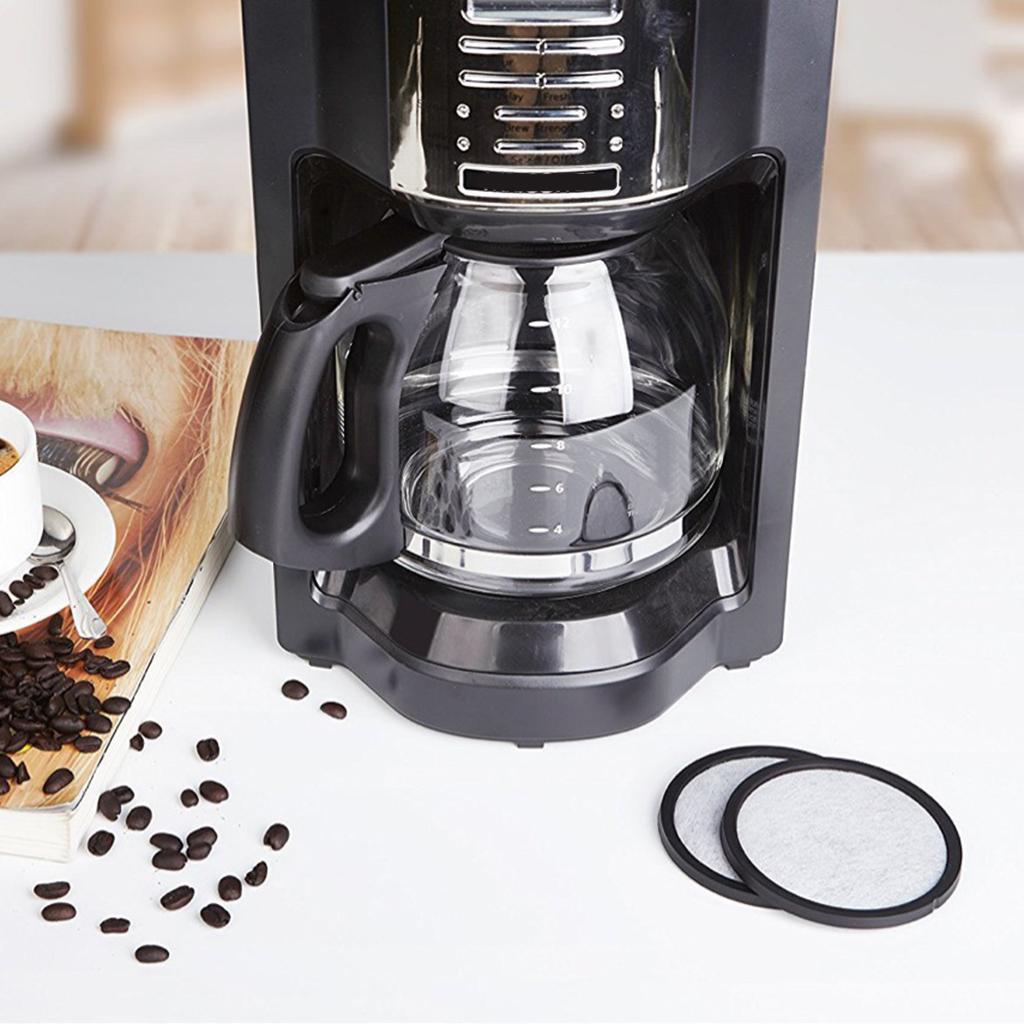 12pcs Coffee Brewer Activated Charcoal Water Filter Disks for Mr. Coffee