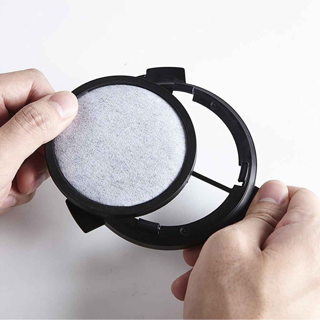 12pcs Coffee Brewer Activated Charcoal Water Filter Disks for Mr. Coffee