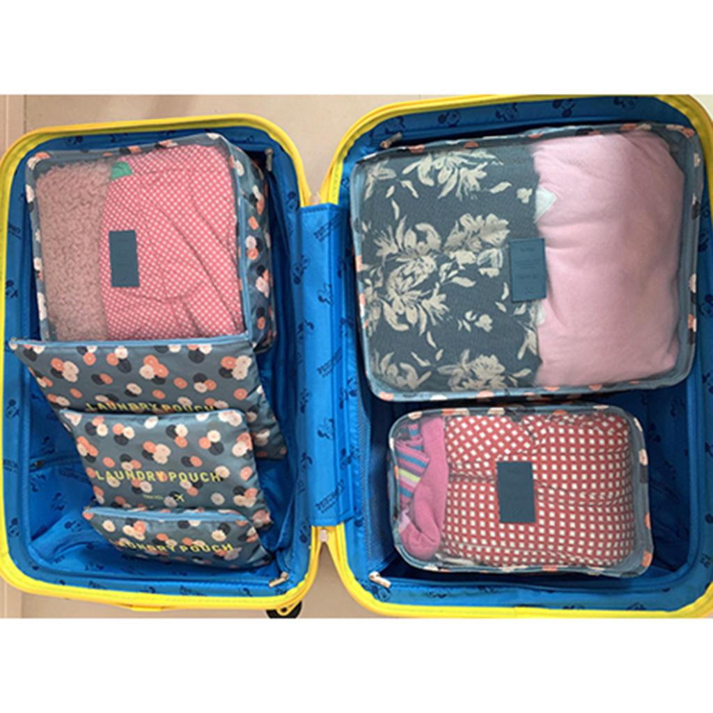 6x Toiletry Storage Travel Bag Toiletries Travel Bag Container Style 1