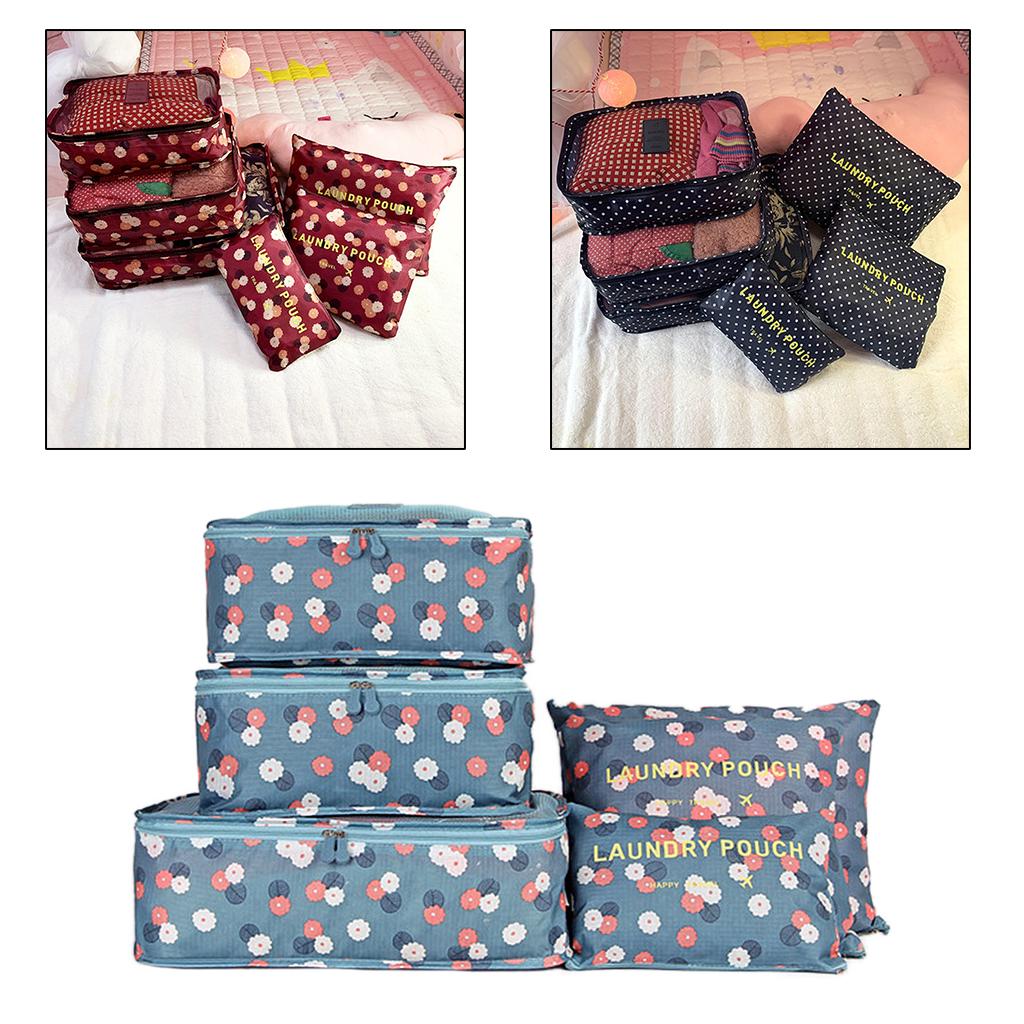 6x Toiletry Storage Travel Bag Toiletries Travel Bag Container Style 1