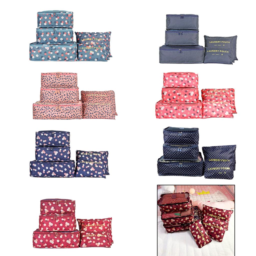 6x Toiletry Storage Travel Bag Toiletries Travel Bag Container Style 1