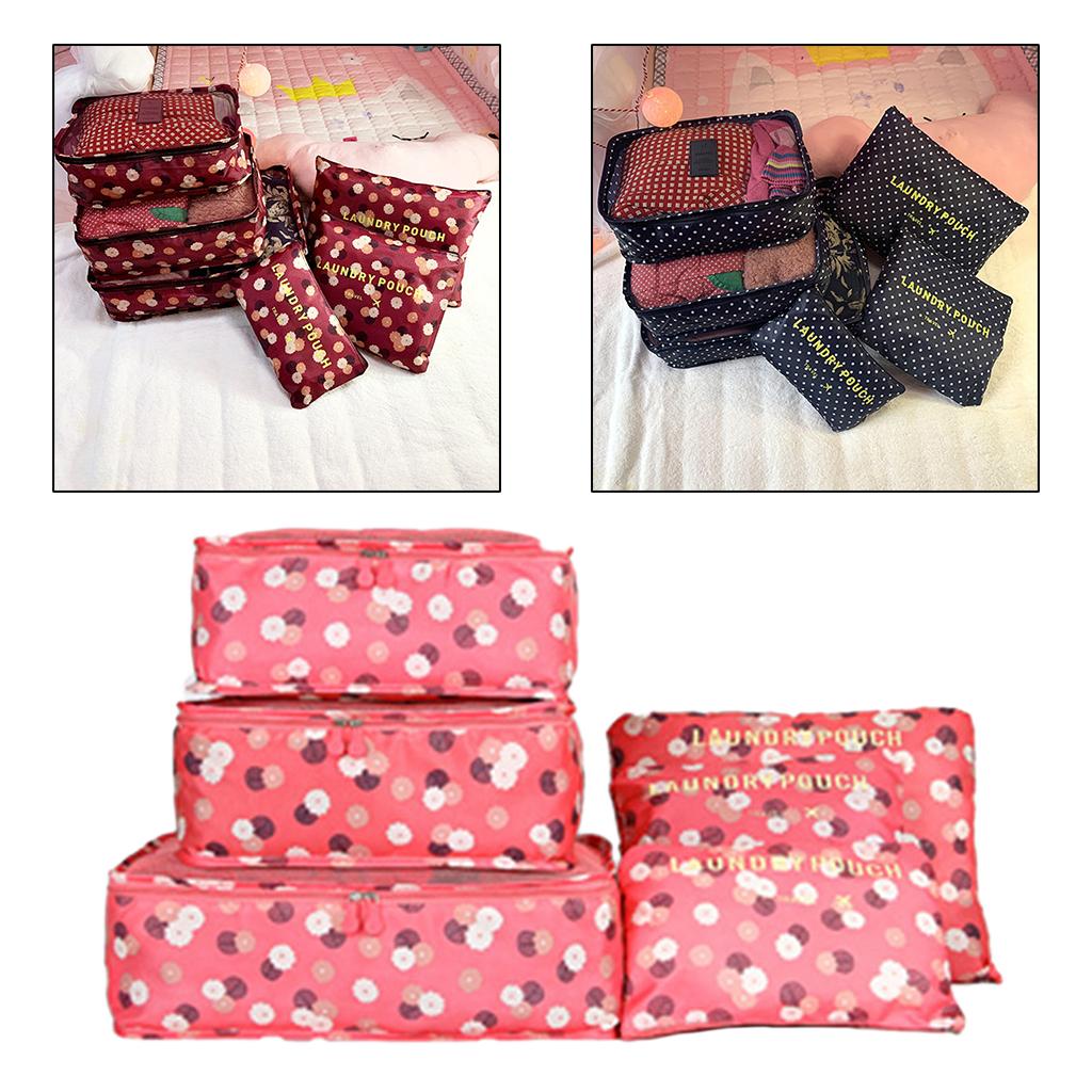 6x Toiletry Storage Travel Bag Toiletries Travel Bag Container Style 2
