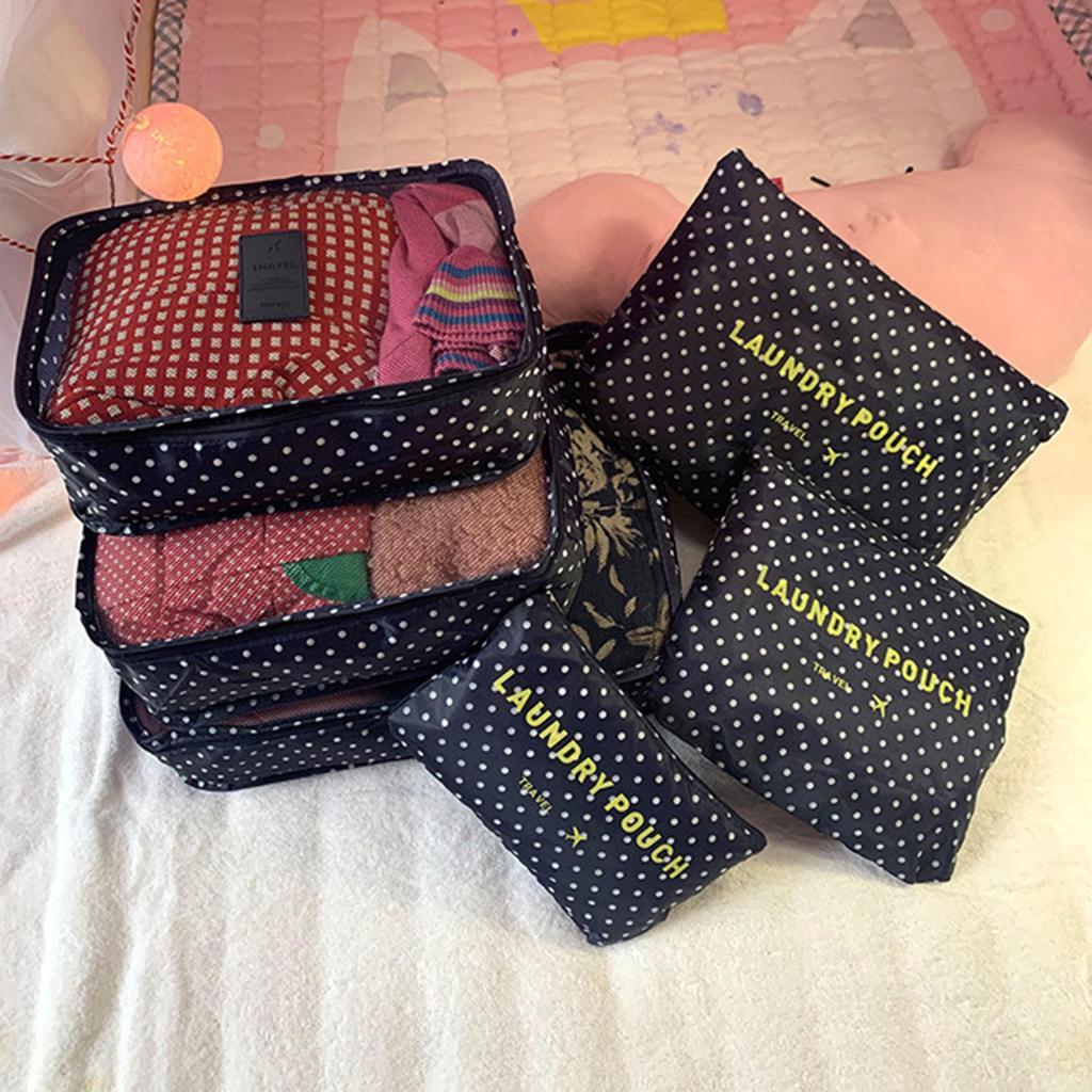 6x Toiletry Storage Travel Bag Toiletries Travel Bag Container Style 6