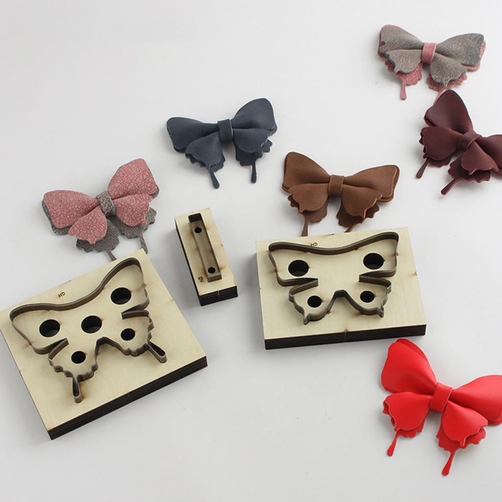 Leather Craft Butterfly Cutter Die Knife Art Template Reusable Cutting Mould