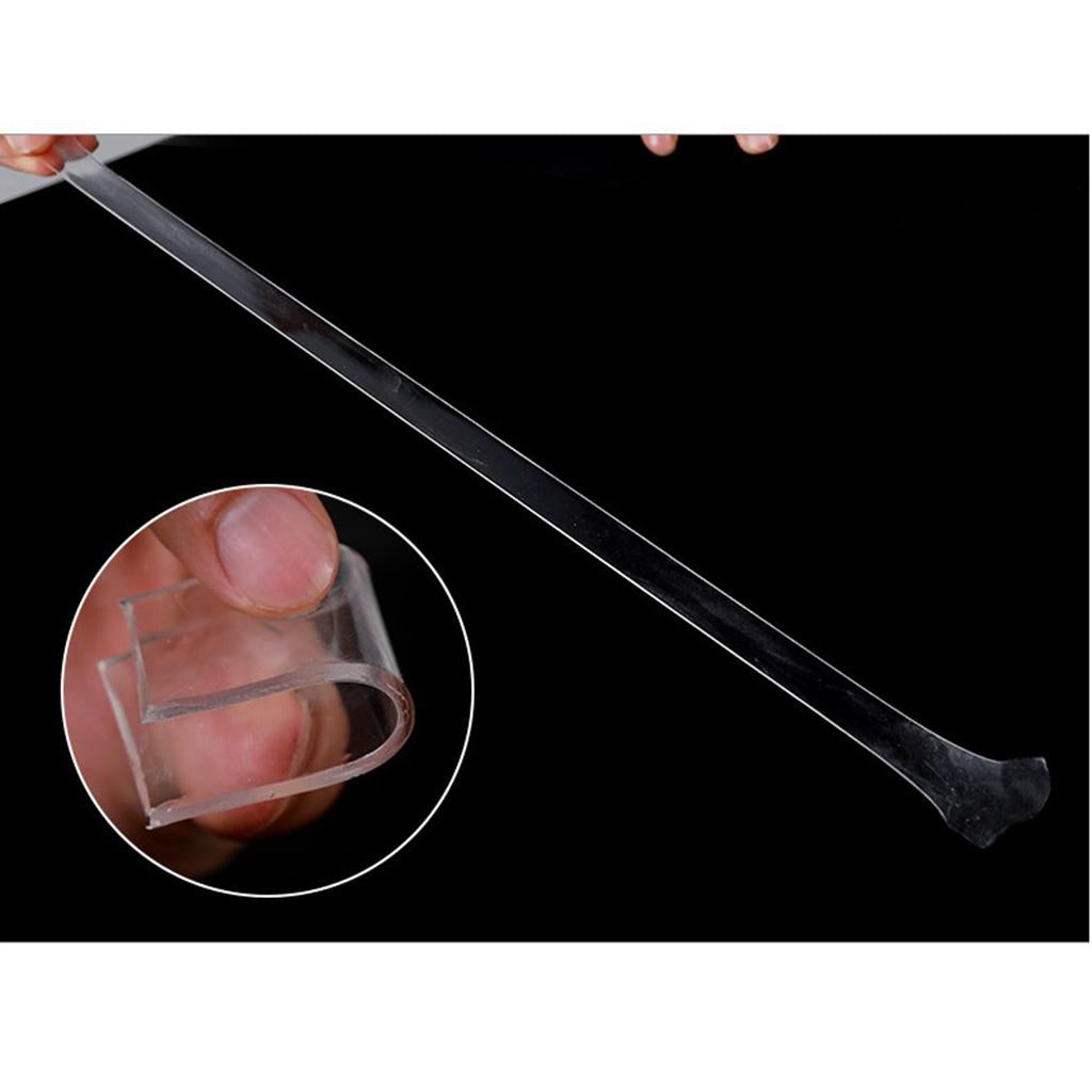Traceless Adhesive Tape Invisible Gel Dual-sided for Smooth Surface 5 meters
