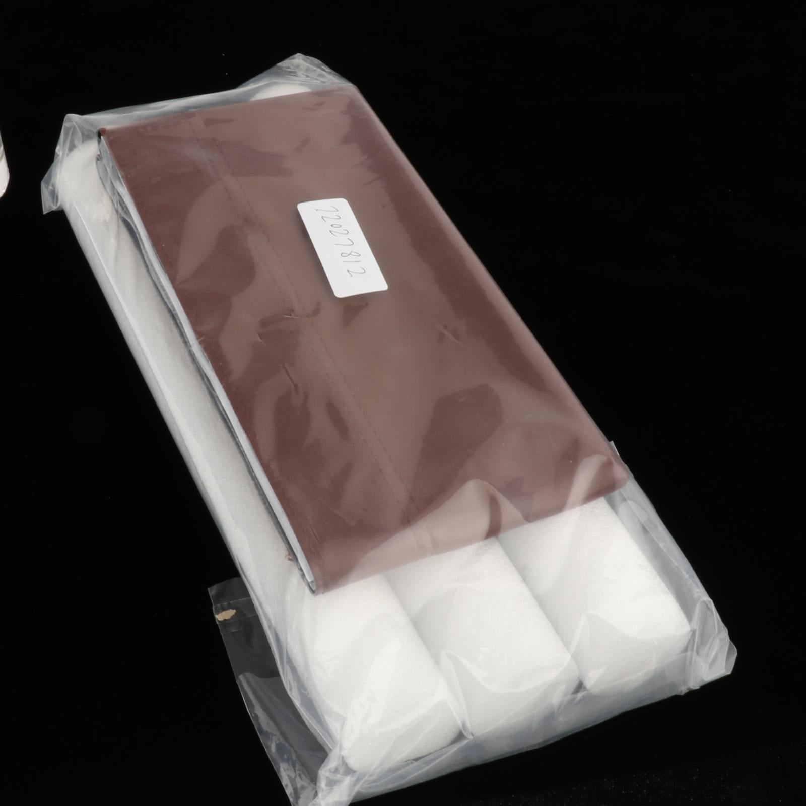 Door Seal Strip Self Adhesive Under Door Sweep Leather Brown