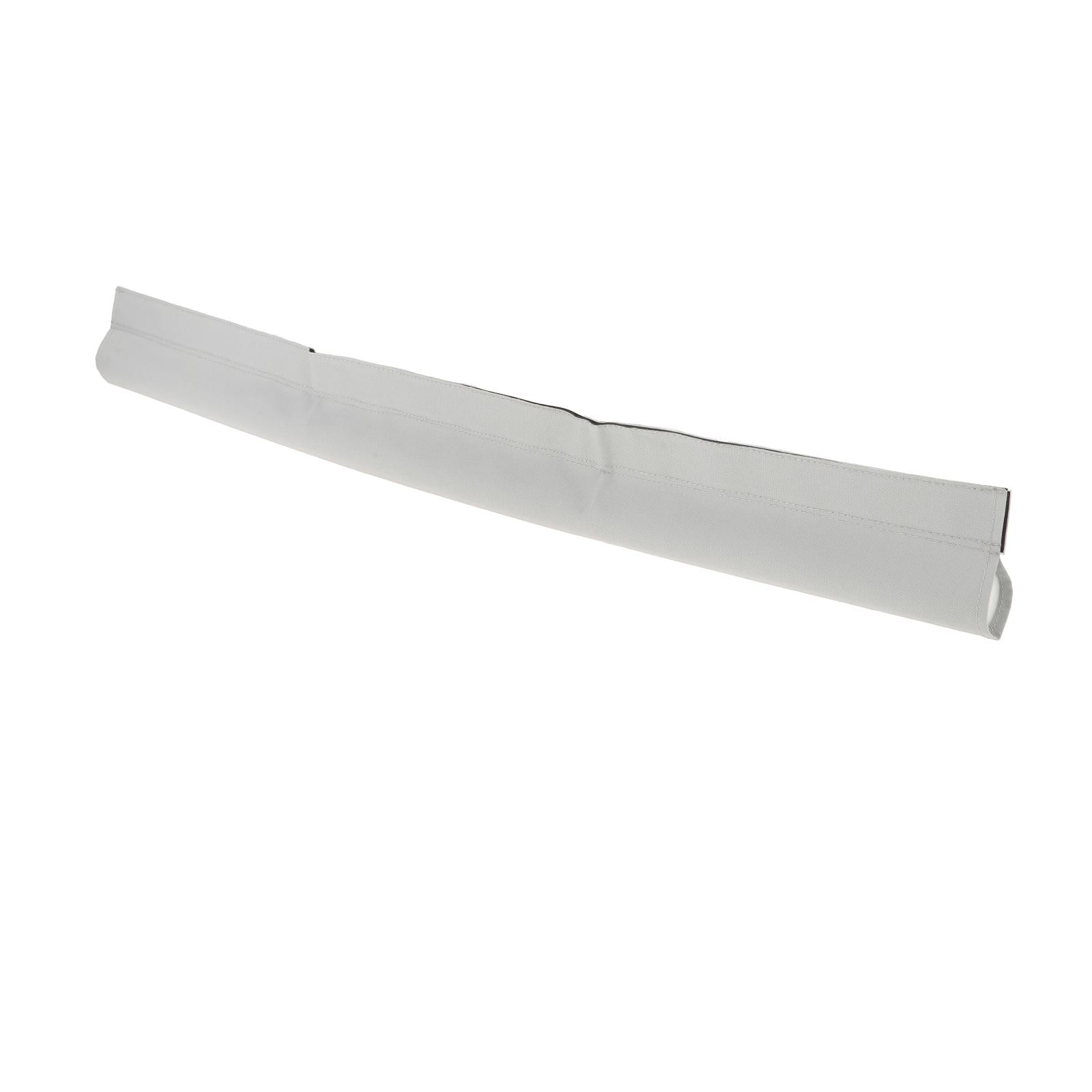 Door Seal Strip Self Adhesive Under Door Sweep Oxford Fabric Gray