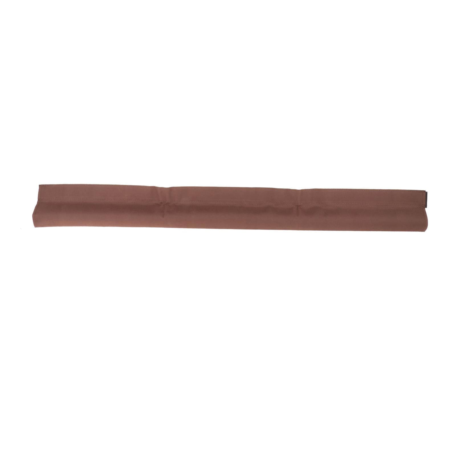 Door Seal Strip Self Adhesive Under Door Sweep Oxford Fabric Coffee