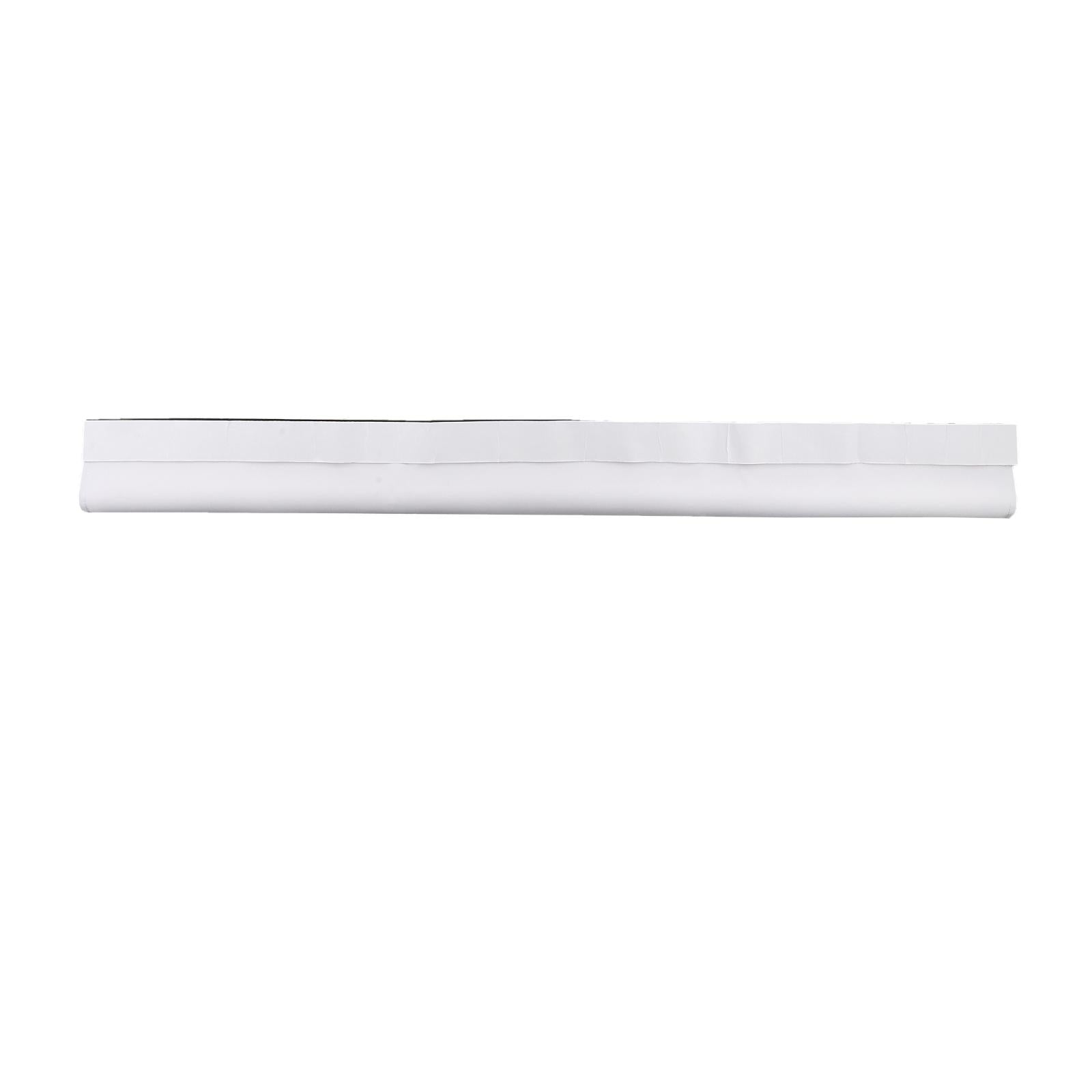 Door Seal Strip Self Adhesive Under Door Sweep Oxford Fabric White
