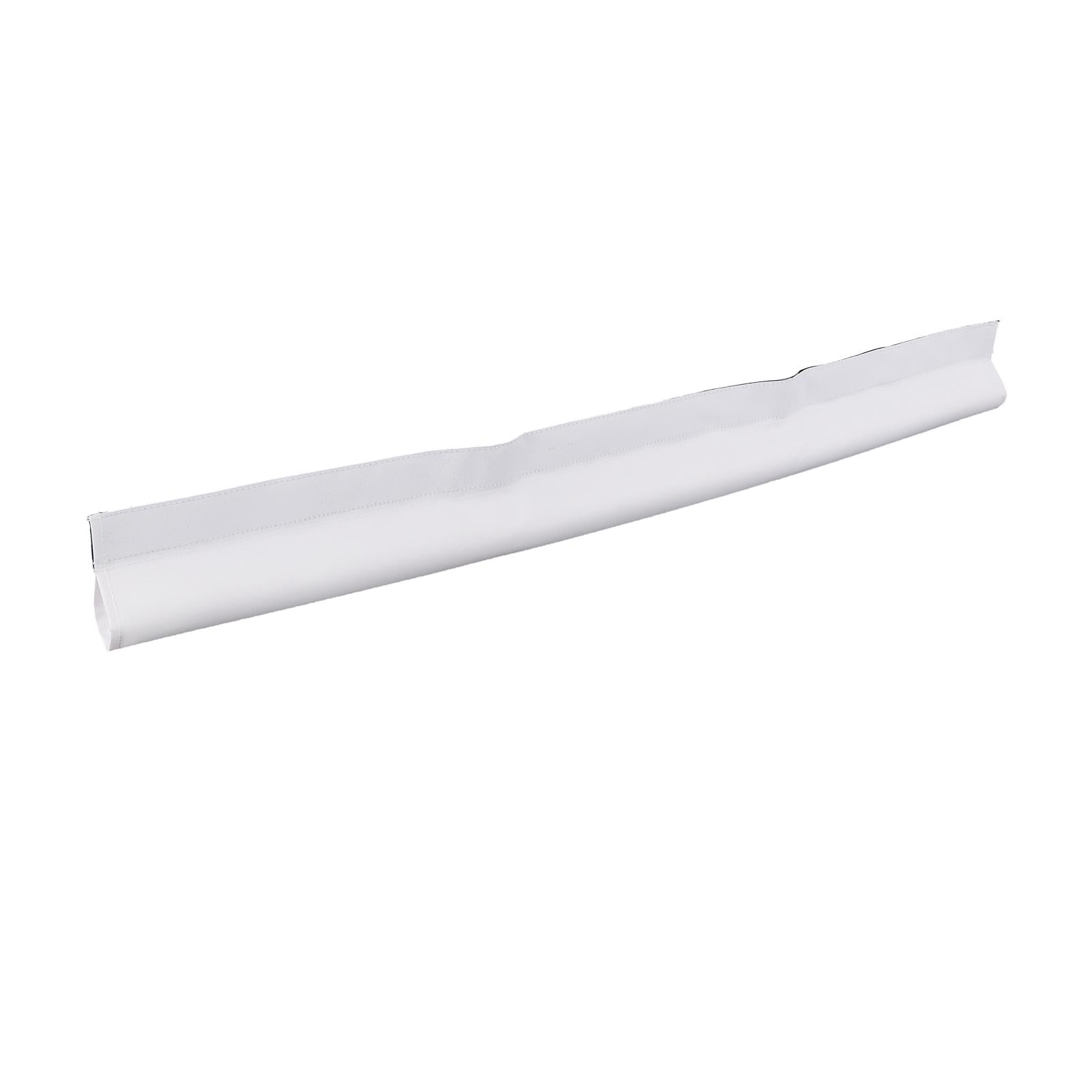 Door Seal Strip Self Adhesive Under Door Sweep Oxford Fabric White