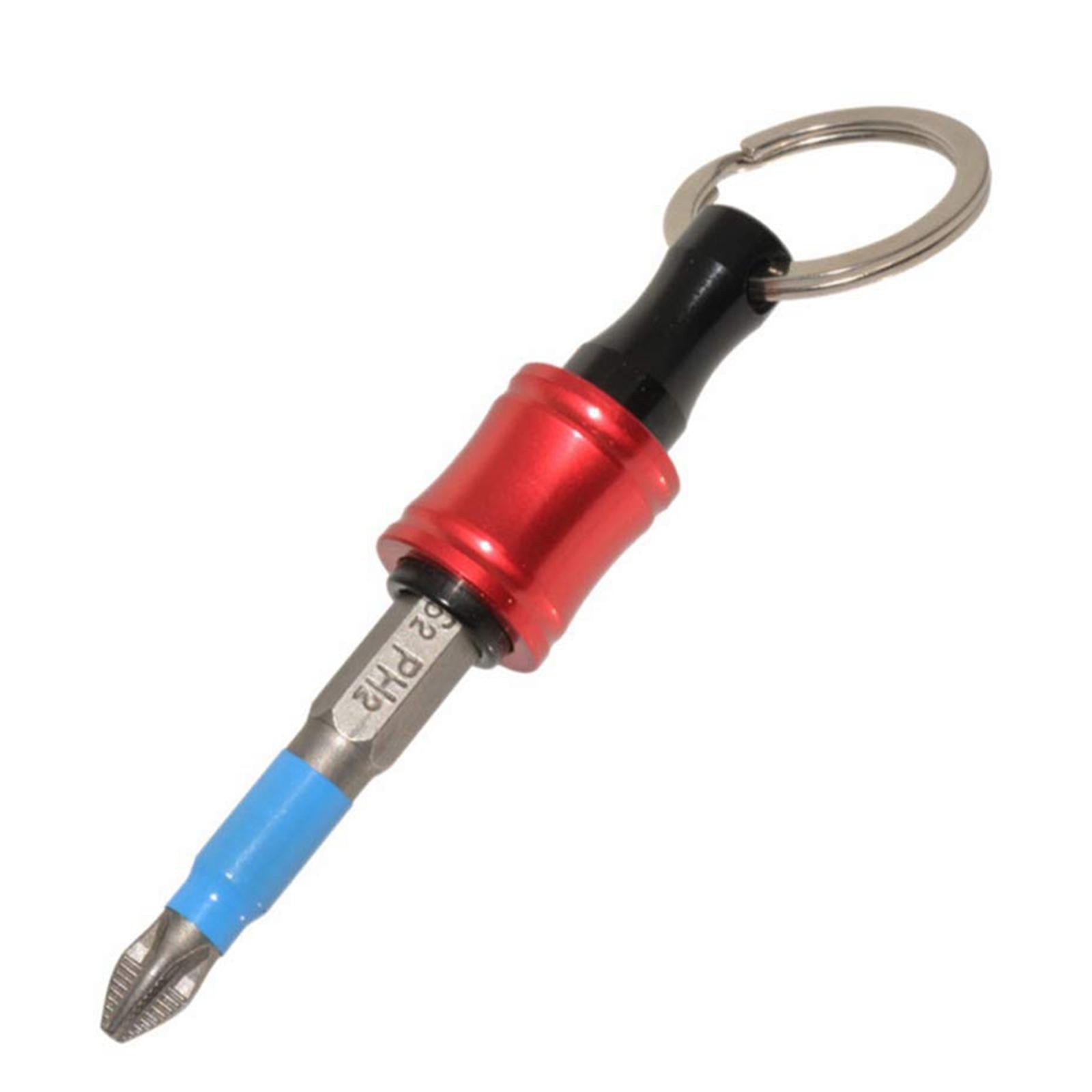 Hex Screwdriver Bits Holder Extension Rod Adapter Bit Holder Easy Change 6pcs and holder
