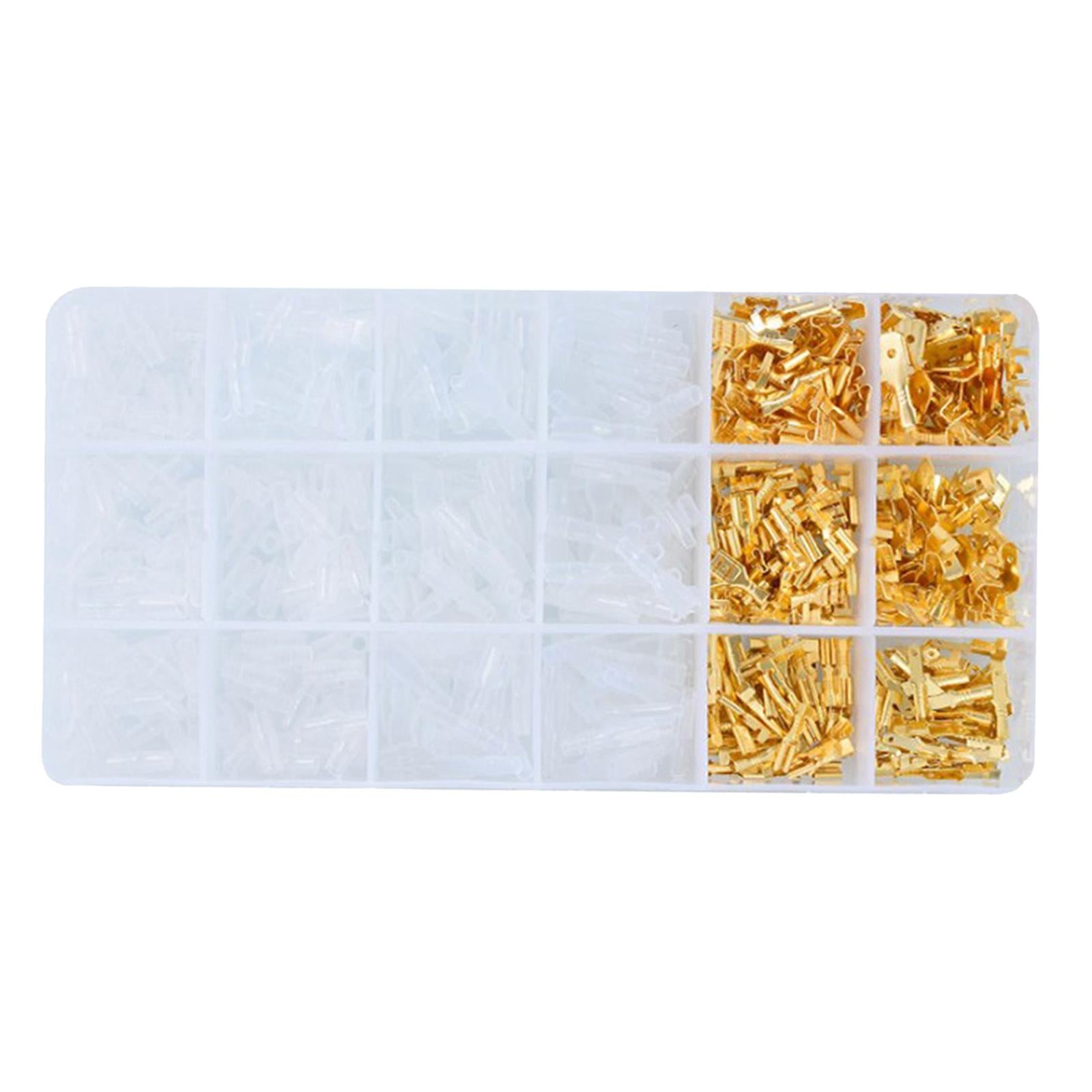 Quick Easy Connection Terminals 2.8/4.8/6.3mm Plug Crimped Hand Tool Kits B