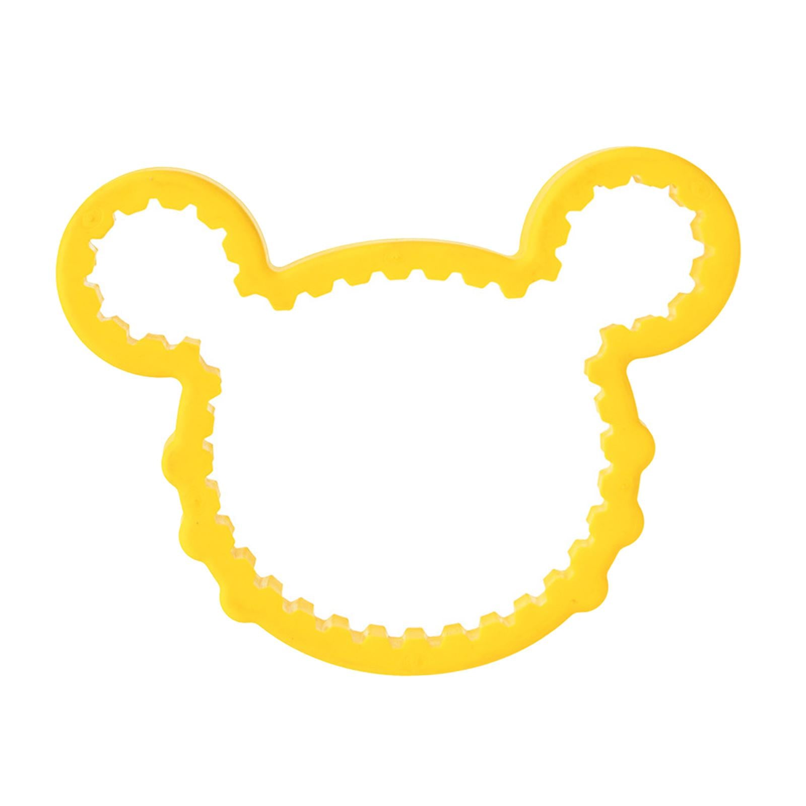 Soda Drink Jar Bottle Opener Quick Easy Beer Bottle Lid Opener Yellow Bear