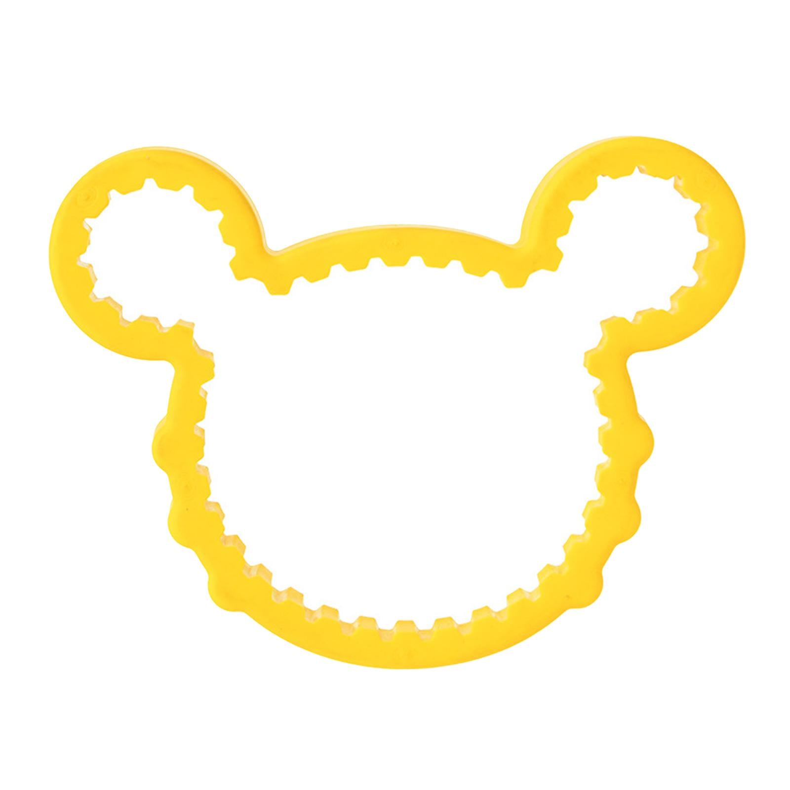 Soda Drink Jar Bottle Opener Quick Easy Beer Bottle Lid Opener Yellow Bear