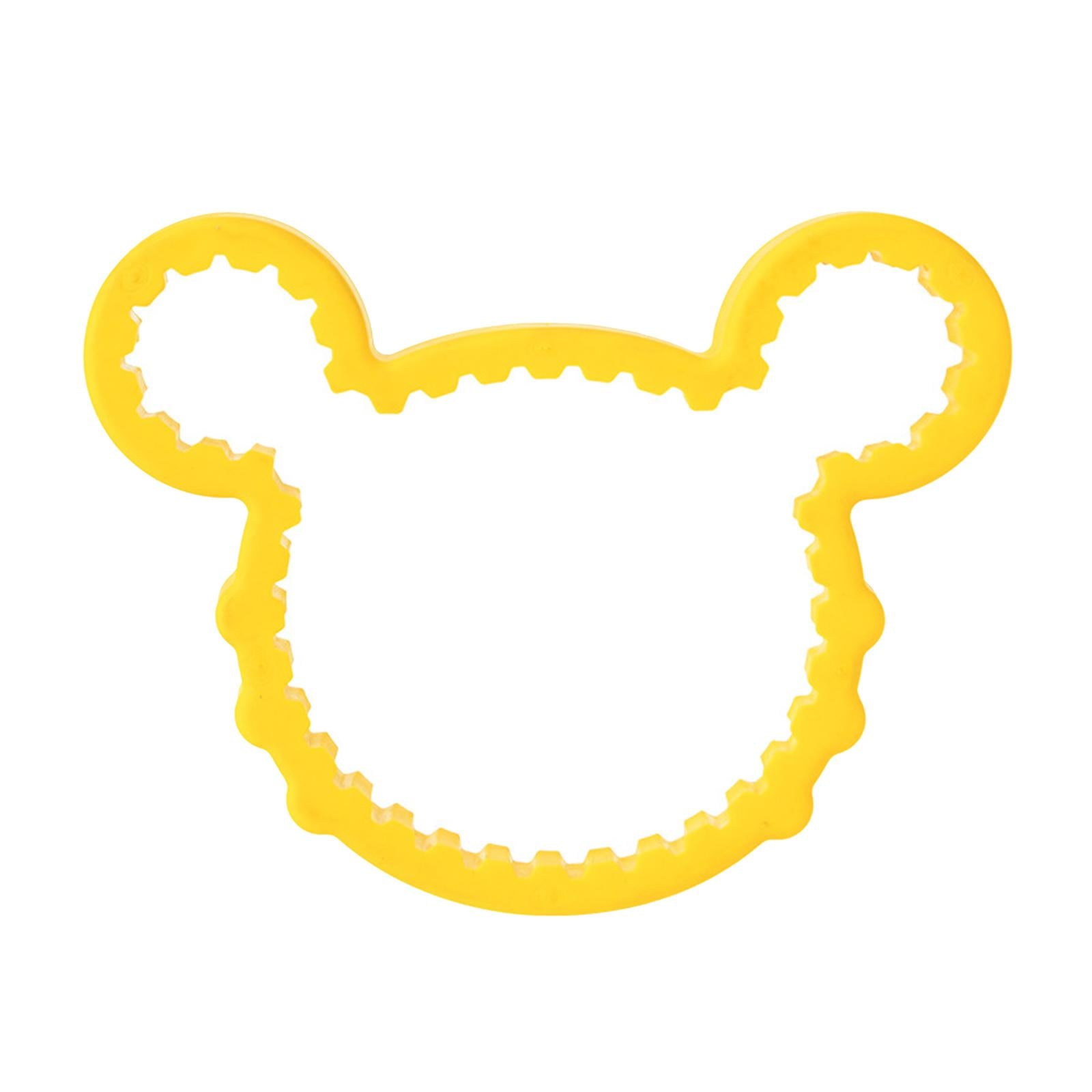 Soda Drink Jar Bottle Opener Quick Easy Beer Bottle Lid Opener Yellow Bear