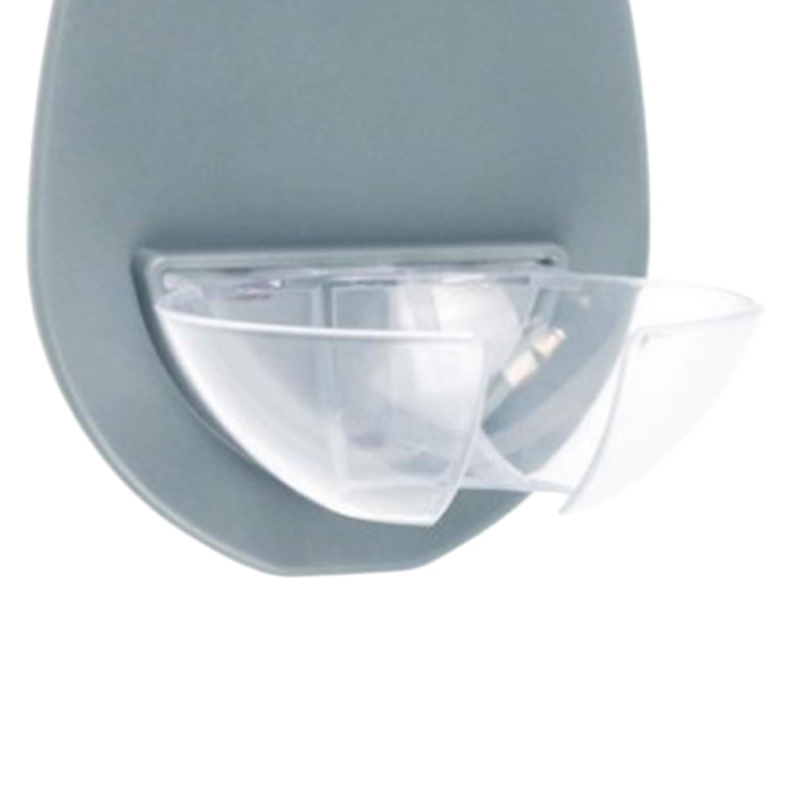 Wine Glass Holder for Bath Shower Home Bedside Bathroom for Wine Gray