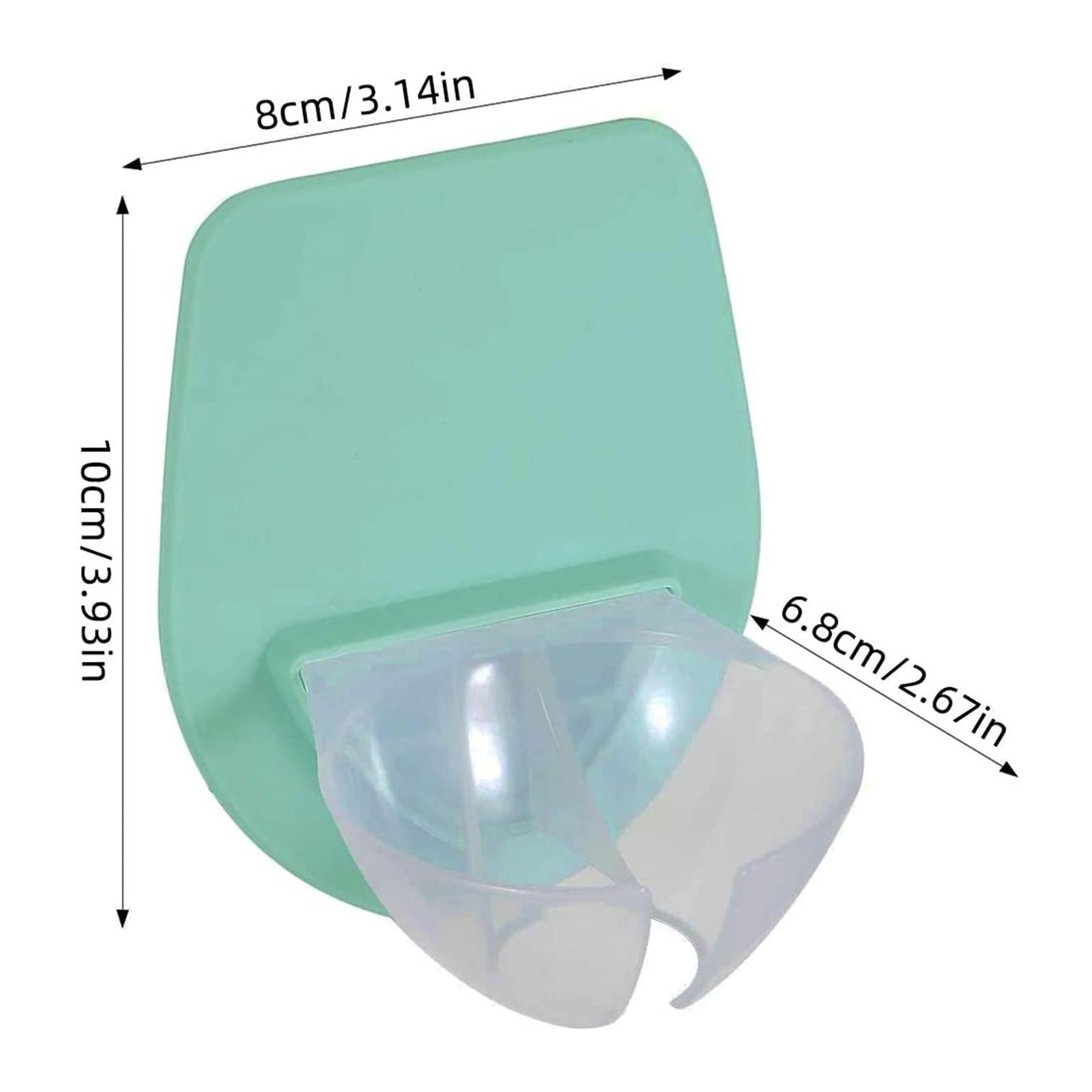 Wine Glass Holder for Bath Shower Home Bedside Bathroom for Wine Green
