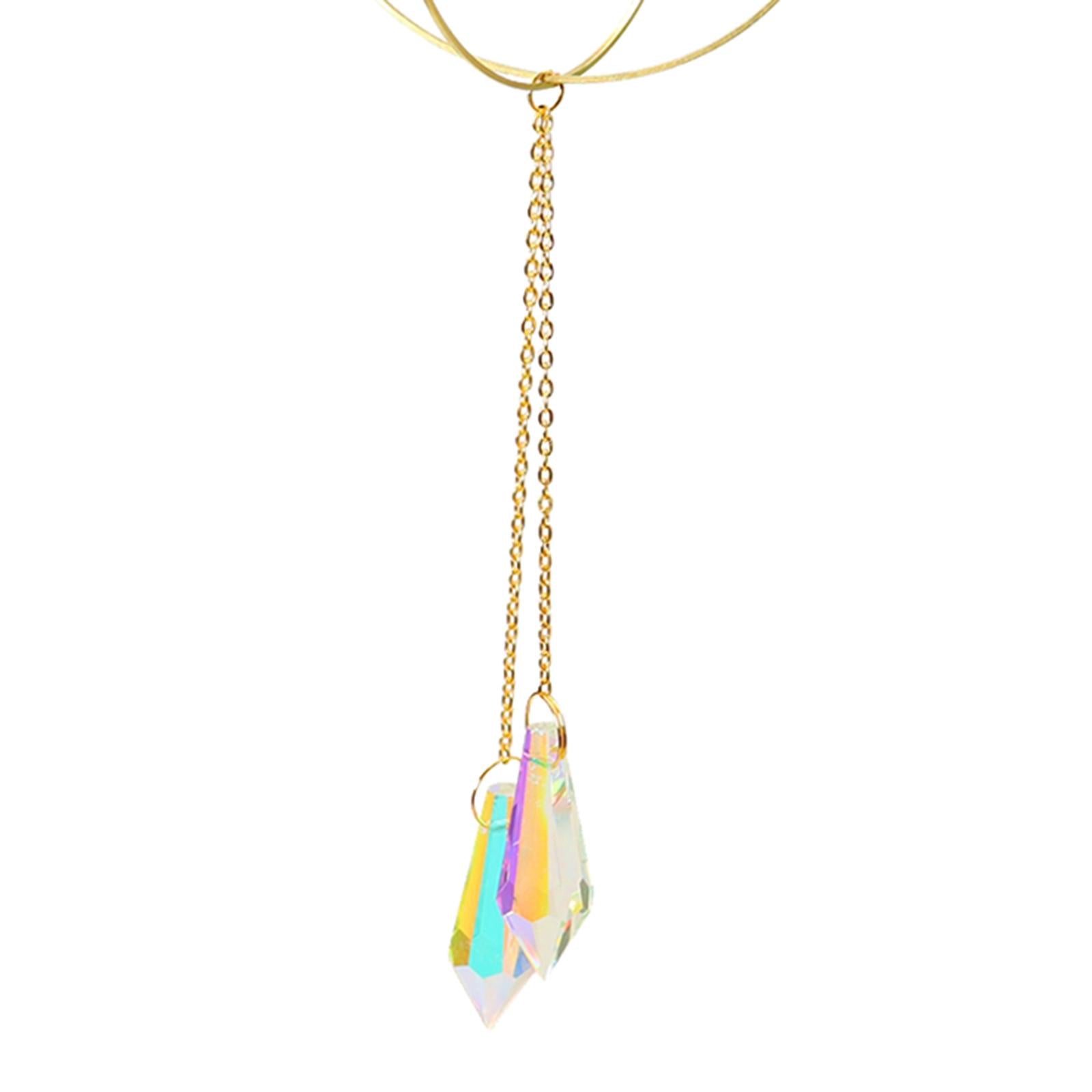 Crystal Suncatcher Rainbow Maker Yard Patio Window Hanging Decor Sun Catcher style 3