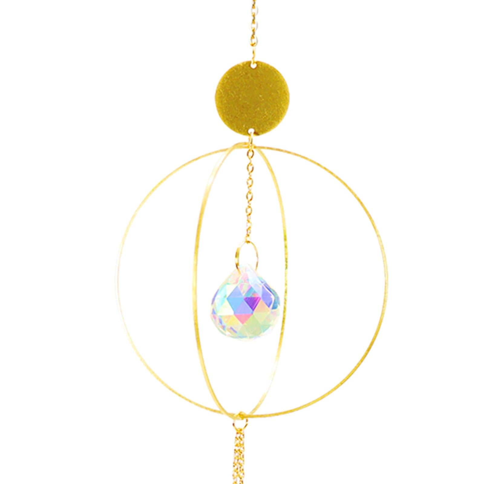 Crystal Suncatcher Rainbow Maker Yard Patio Window Hanging Decor Sun Catcher style 5