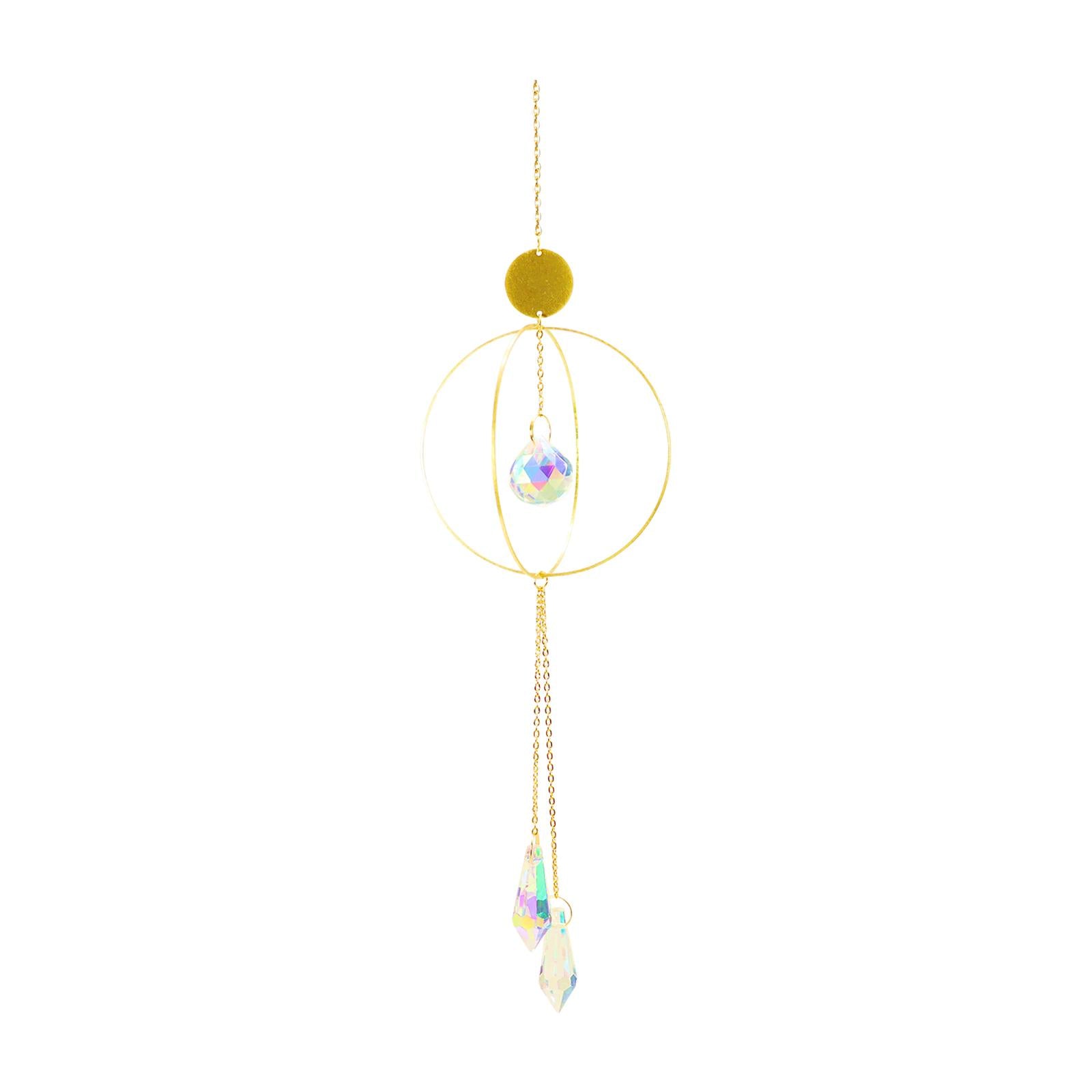 Crystal Suncatcher Rainbow Maker Yard Patio Window Hanging Decor Sun Catcher style 5