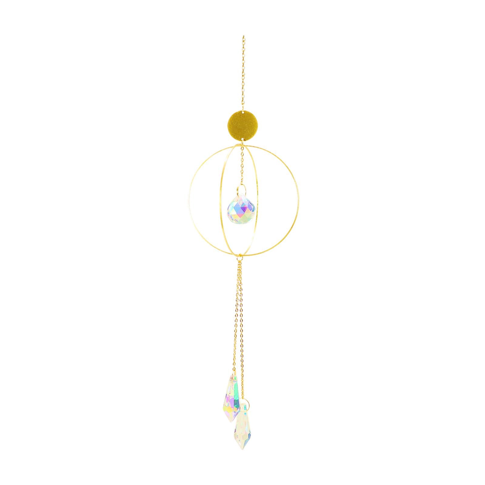 Crystal Suncatcher Rainbow Maker Yard Patio Window Hanging Decor Sun Catcher style 5