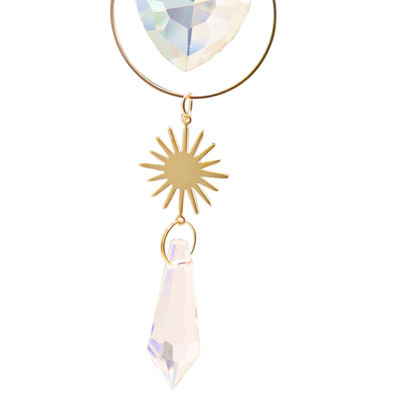 Crystal Suncatcher Rainbow Maker Yard Patio Window Hanging Decor Sun Catcher style 7