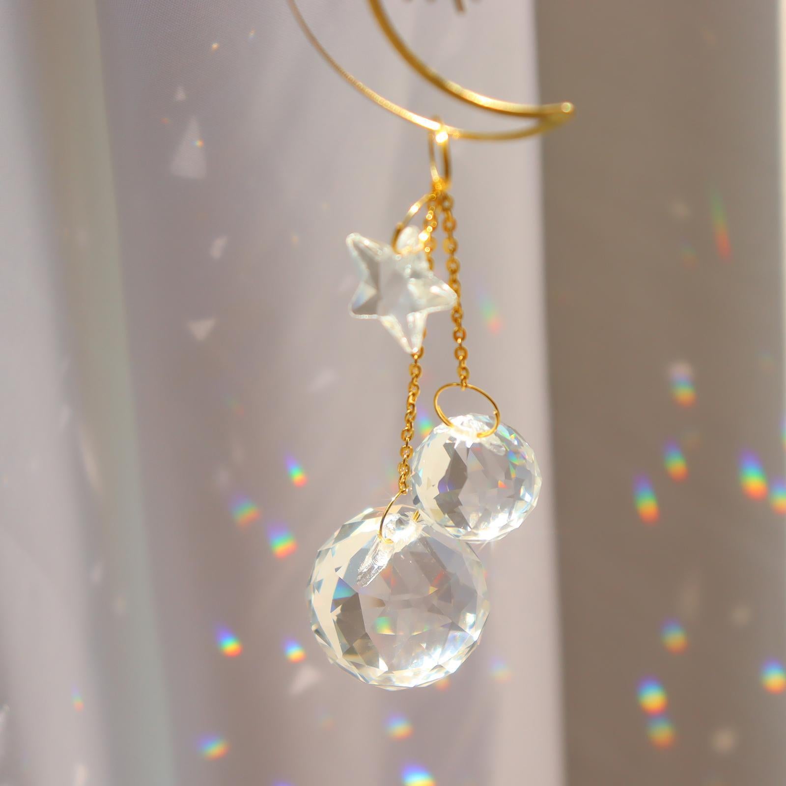 Crystal Suncatcher Rainbow Maker Yard Patio Window Hanging Decor Sun Catcher style 8