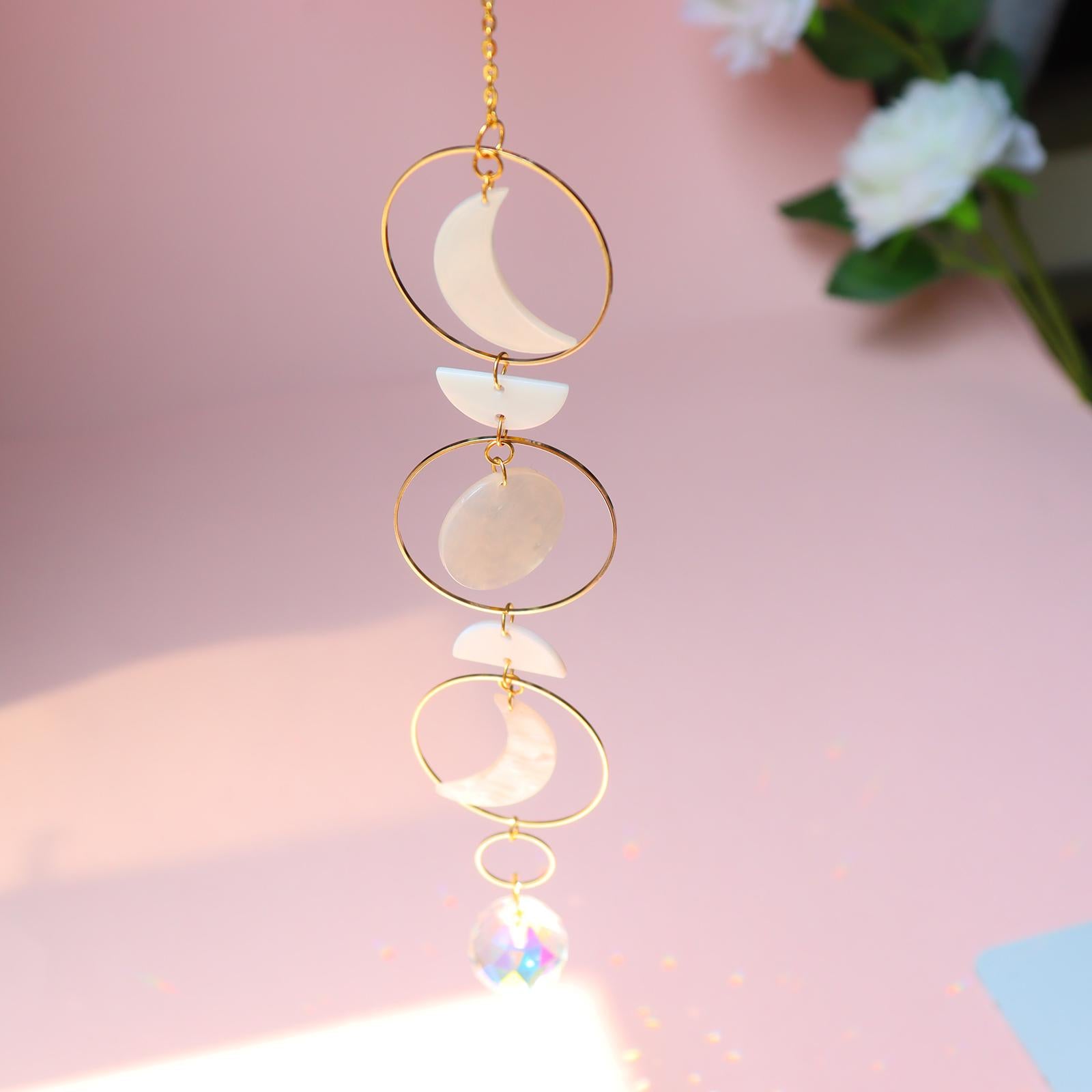 Crystal Suncatcher Rainbow Maker Yard Patio Window Hanging Decor Sun Catcher style 9