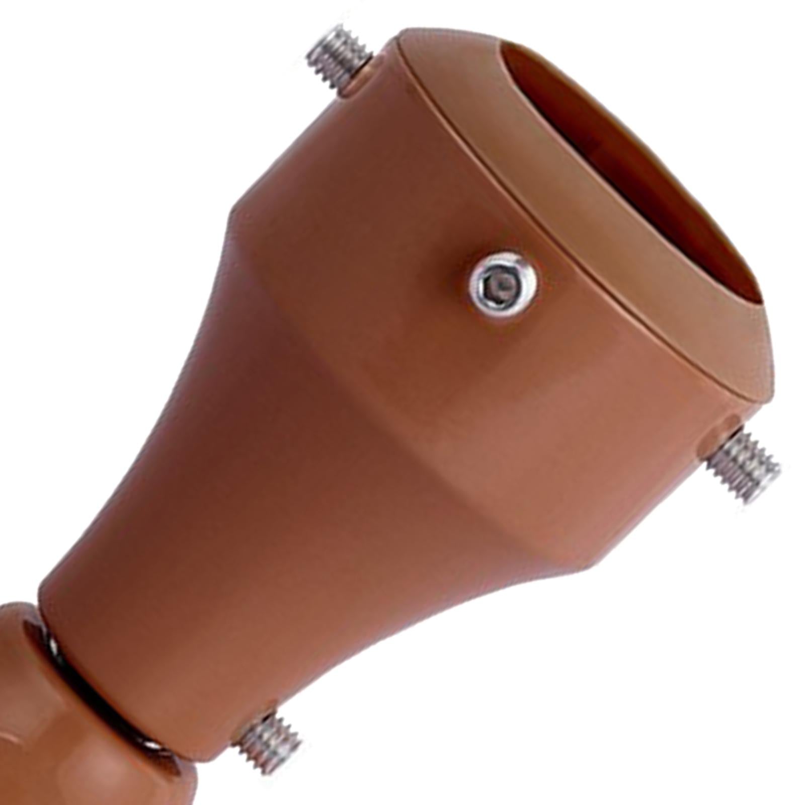 Adjustable Chair Riser Lifter Sofa Legs Riser Table Feet Protector Brown