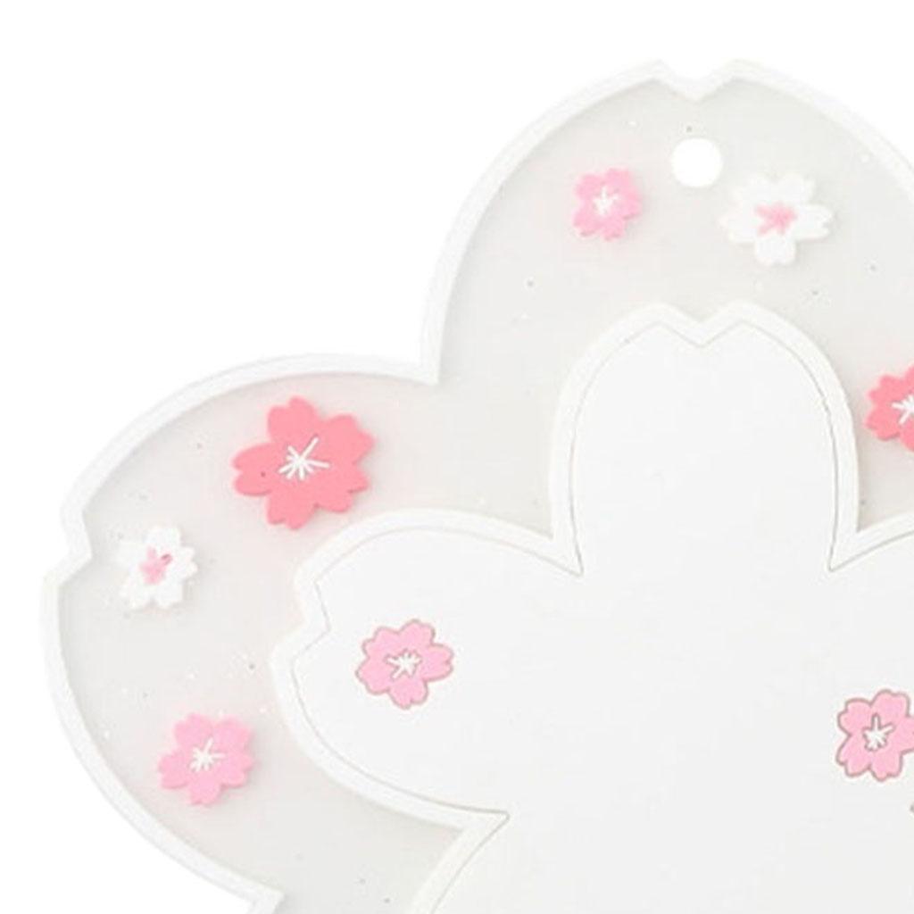 Durable Multi-Use Plastic Trivet Mat Cup Mat for Home Restaurant Office White 19.5cm
