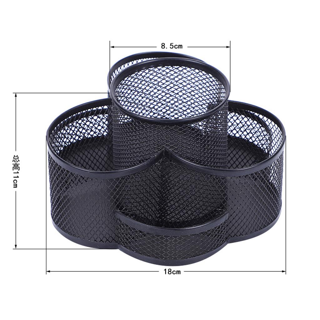 Rotating Desk Organizer Storage Box Large Capacity Stationery Desk Organizer