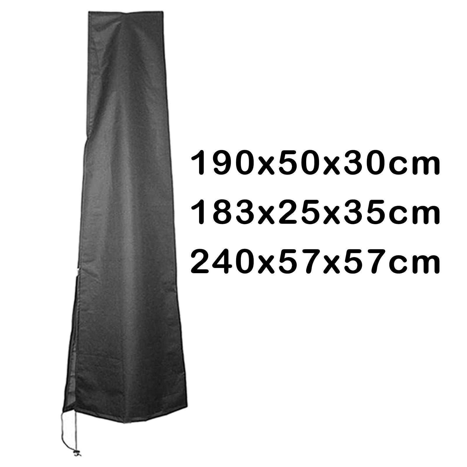 Patio Umbrella Cover Oxford Cloth Parasol Cover Rain Wind Dust 190x50x30cm