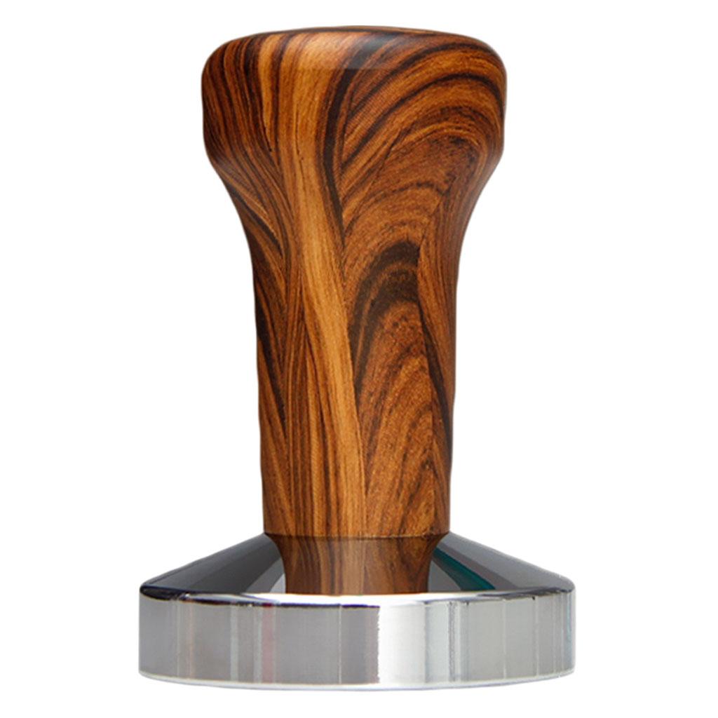 Coffee Tamper Hammer Flat Base Press Barista Coffee Leveler Kitchen 58mm