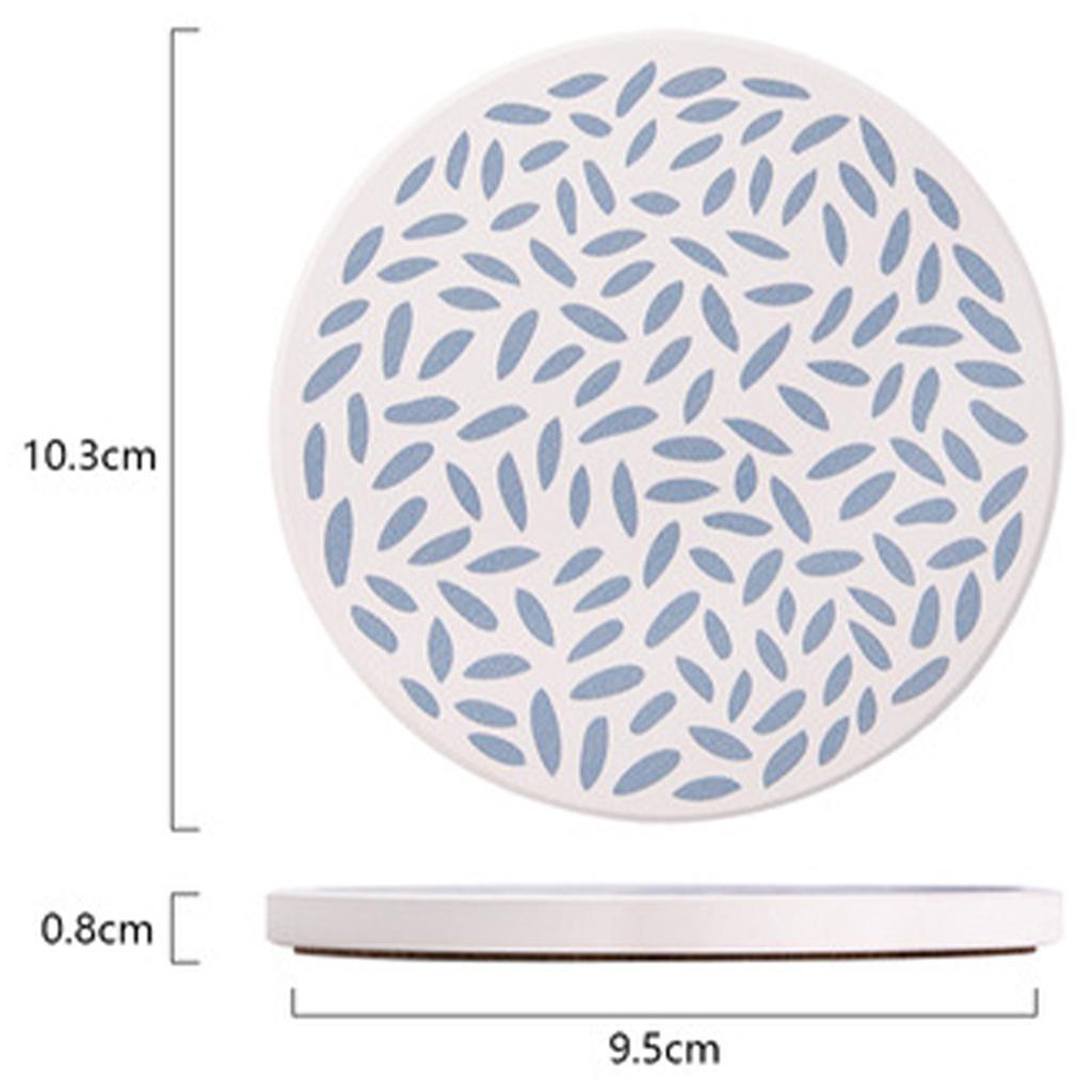 6x Placemat Table Mat Coasters Tableware Pad Heat Non-slip for Kitchen Decor