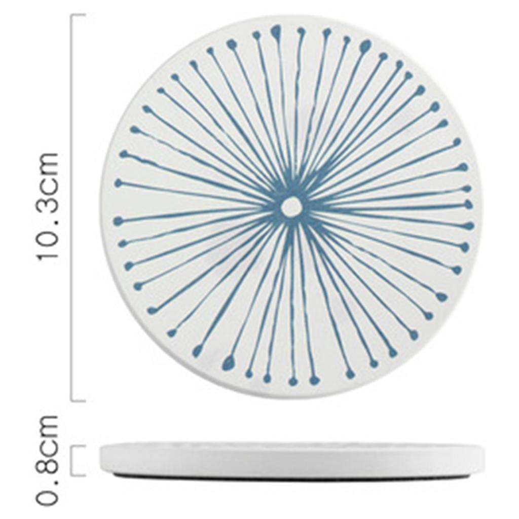 6x Placemat Table Mat Coasters Tableware Pad Heat Non-slip for Kitchen Decor