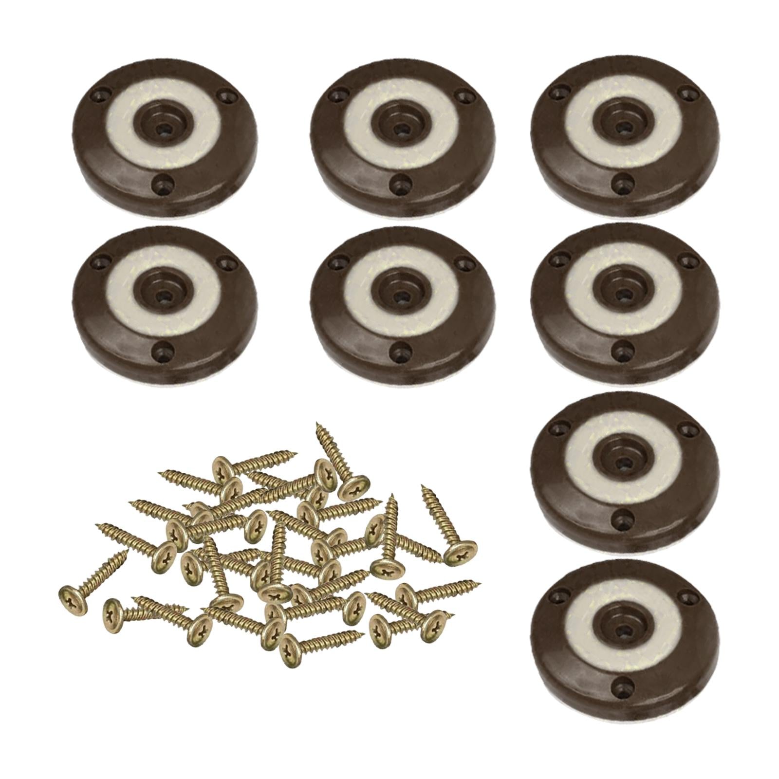 Furniture Legs Iron Table Legs Home DIY Mid-Century Coffee Tables Coffee Brown 50mm