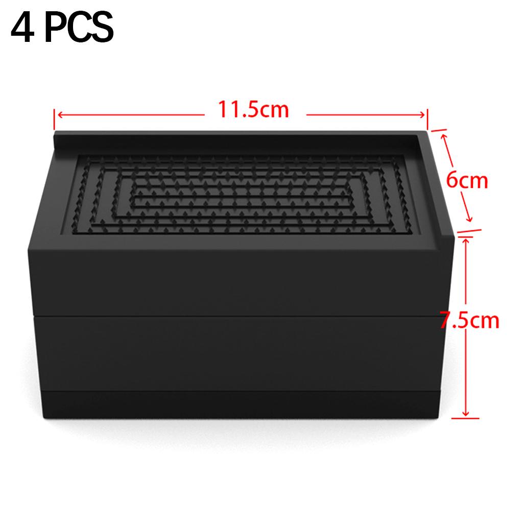 Furniture Pads Furniture Accessories Plastic Floor Protector for Fridge 11.5x6x7.5cm