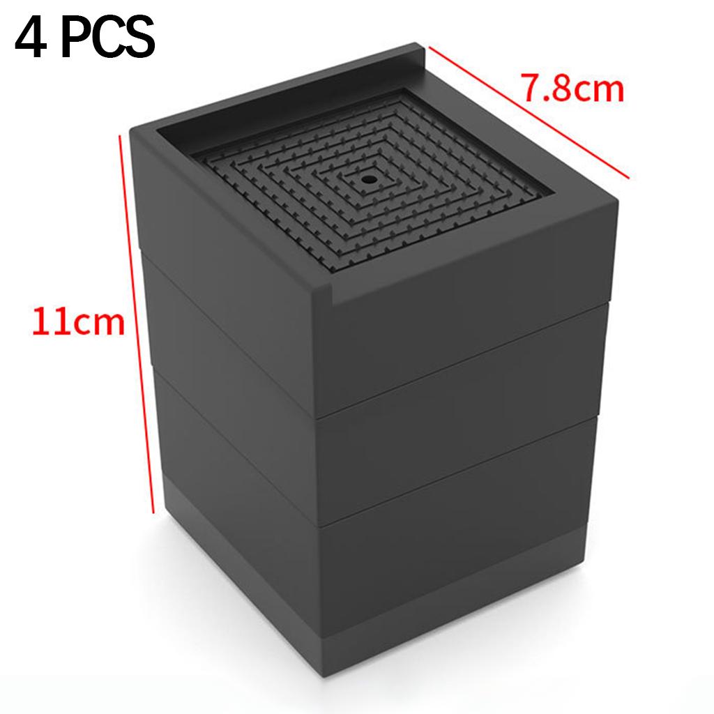 Furniture Pads Furniture Accessories Plastic Floor Protector for Fridge 7.8x7.8x11cm