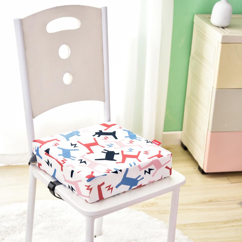 Toddler Booster Seat Heightening Washable Chair Seat for Dining Kid Carousel