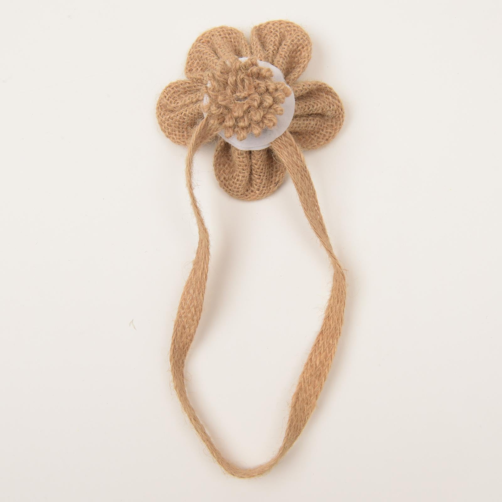 Household Rope Curtain Tiebacks Home Office Decoration for Living Room Linen and Beige