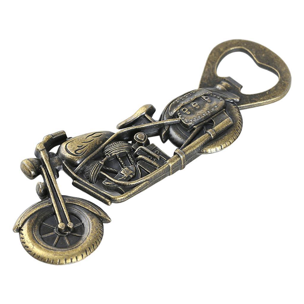 Motorcycle Bottle Opener Portable Small Effortless for Kitchen Grandpa Dad