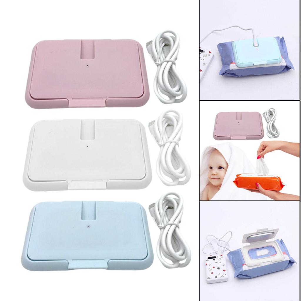 Electric Baby Wipe Warmer USB Baby Wipes Heater for Babies White