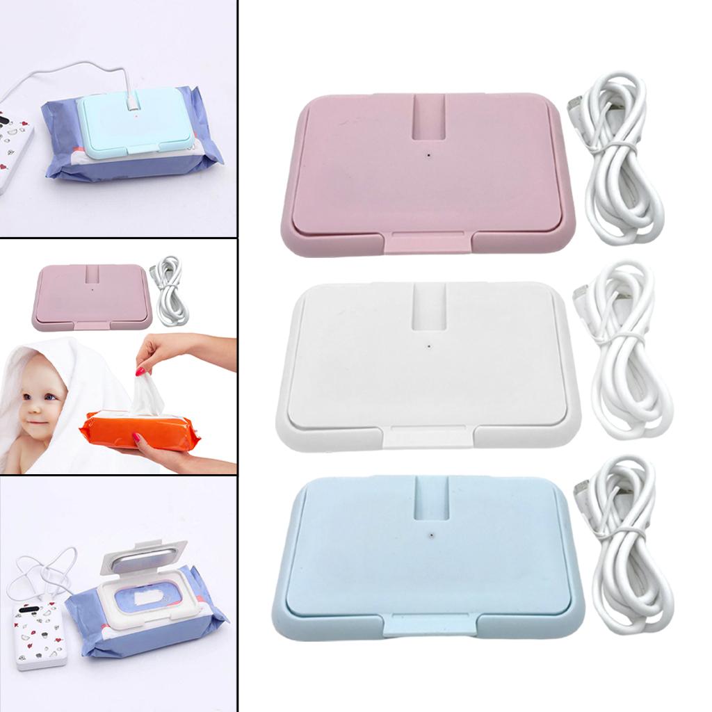 Electric Baby Wipe Warmer USB Baby Wipes Heater for Babies White