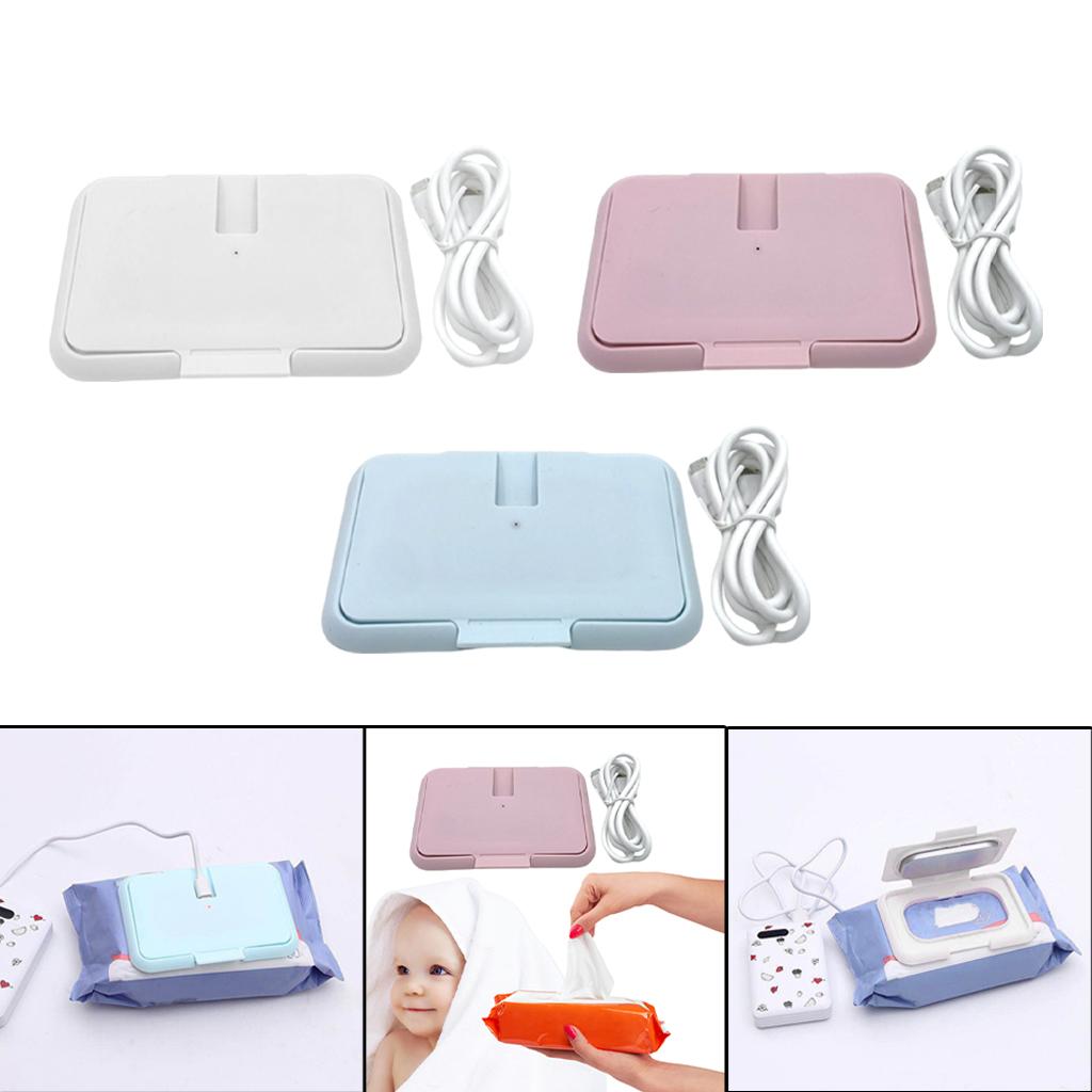 Electric Baby Wipe Warmer USB Baby Wipes Heater for Babies White