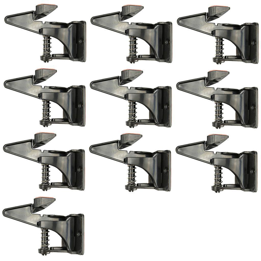 Invisible Child Safe Cabinet Locks Drawers Highly Secure Protection Black