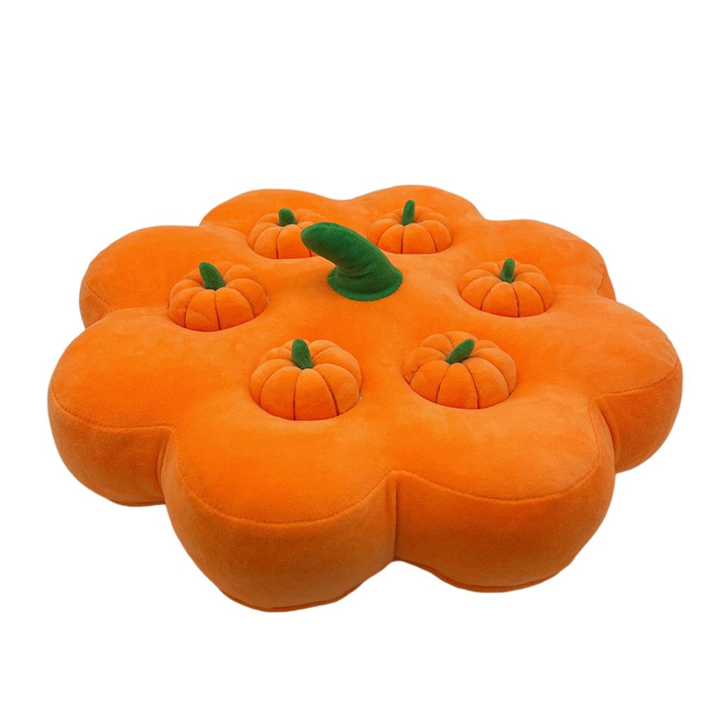 Creative Dog Vegetable Plush Toy Pull The Fruit Stuffed Toy for Dogs Cats Pumpkin