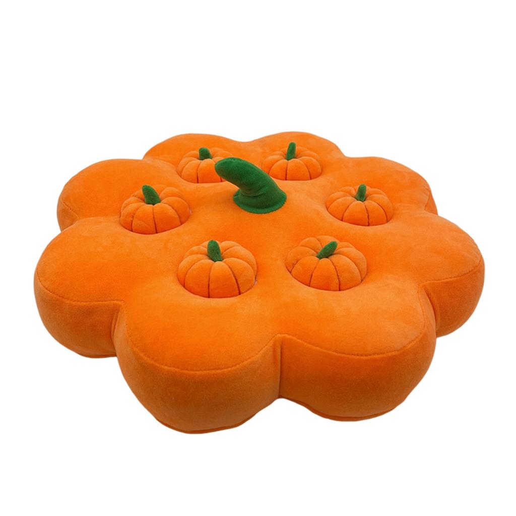 Creative Dog Vegetable Plush Toy Pull The Fruit Stuffed Toy for Dogs Cats Pumpkin